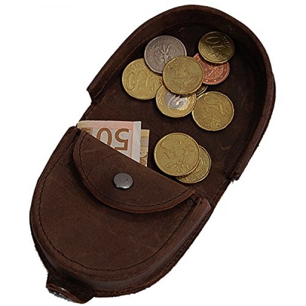 Branco 가죽 남성 지갑 러스틱 지갑 GoBago, 블랙, 빈티지