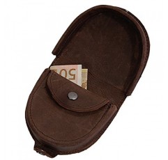 Branco 가죽 남성 지갑 러스틱 지갑 GoBago, 블랙, 빈티지