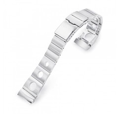 Seiko Alpinist SARB017, 20mm 롤볼 버전 II 배턴 걸쇠와 호환되는 MiLTAT 메탈 시계 밴드