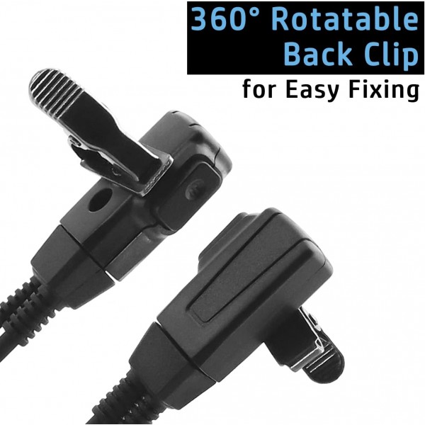 Newashan 2 x 이어폰 midland radio g7 pro g9 gxt5 xt70 75-785 gxt300 gxt1030vp4 lxt385 x-talker t51a t51vp3 워키 토키 2 핀 클립 귀고리 헤드셋 (d-d-pin 스타일)