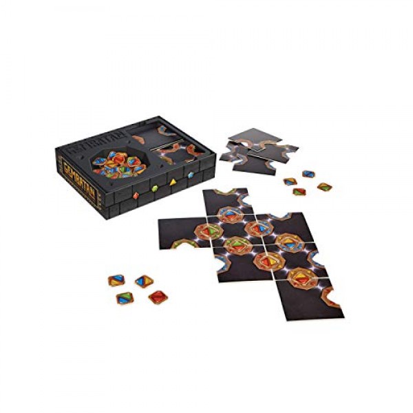 MindWare® Gembatan 매칭 게임 카드 | 8세 이상 | 2-4명의 플레이어 | 1 세트