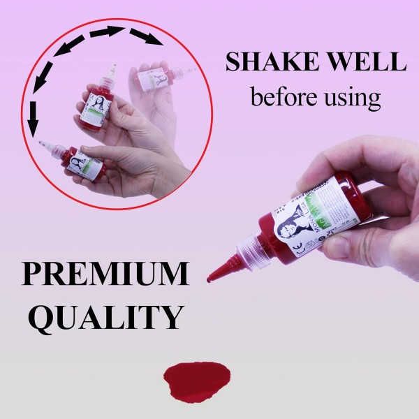 SÜDOR Monalisa 액체 아크릴 페인트 세트 6 x 40ml 240ml 아크릴 잉크 세트 쏟아지는 예술, 에어브러시, 수채화, 서예, 일러스트레이션, 핸드 레터링, 딥 펜, 브러시, 만화 등에