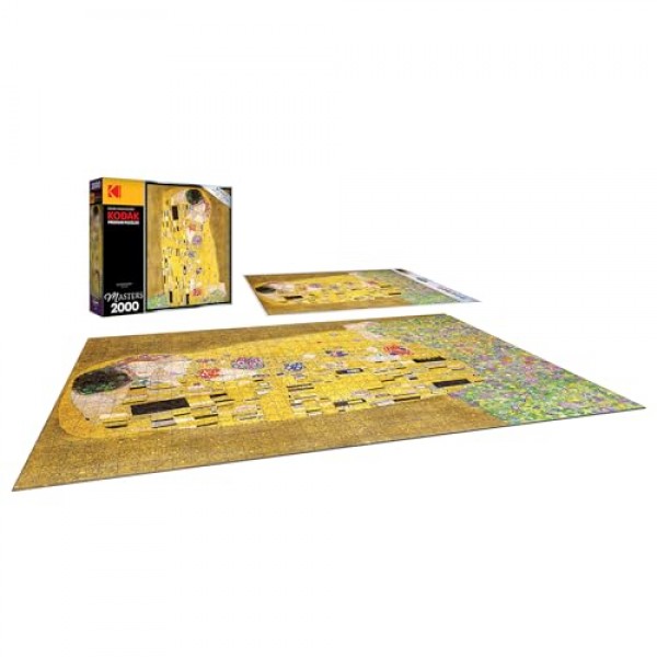 Cra-Z-Art - RoseArt - Kodak Masters - 구스타프 클림트의 키스 - 2000피스 직소 퍼즐
