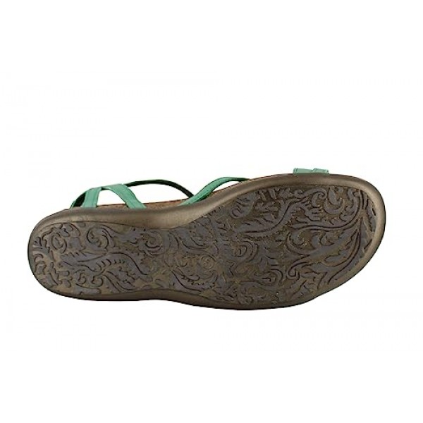 NAOT 신발 코르크 풋베드와 아치 지지대가 있는 여성용 도리스 샌들 풋베드 - 백스트랩이 있는 조절 가능한 샌들 - 편안함과 지지력 - 가볍고 여행에 적합 - 좁은 핏에서