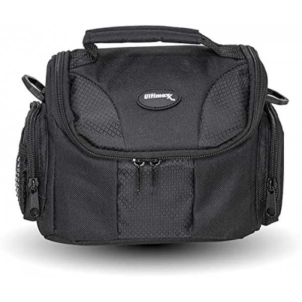 I3ePro 미디엄 소프트 패딩 디지털 SLR 카메라 여행용 케이스/가방, 클립온 분리 가능