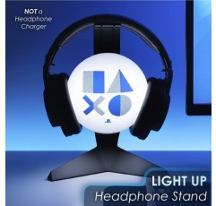 Paladone Light - 헤드셋 스탠드 - 공식 싱글 침대 상품 헤드폰 스탠드