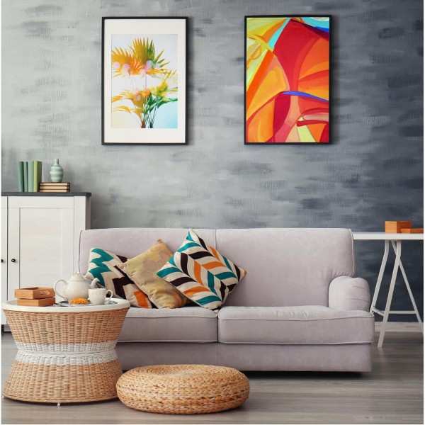 Canvas to paint 대형 세트 28 Canvas Zenacolor - Canvass to paint 7 x A3 (30x40) - 7 x A4 (24x30) - 7 x 13x18-7 x 20x25 성인 및 어린이용