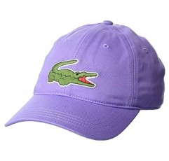 Lacoste 남성 솔리드 빅 악어 모자