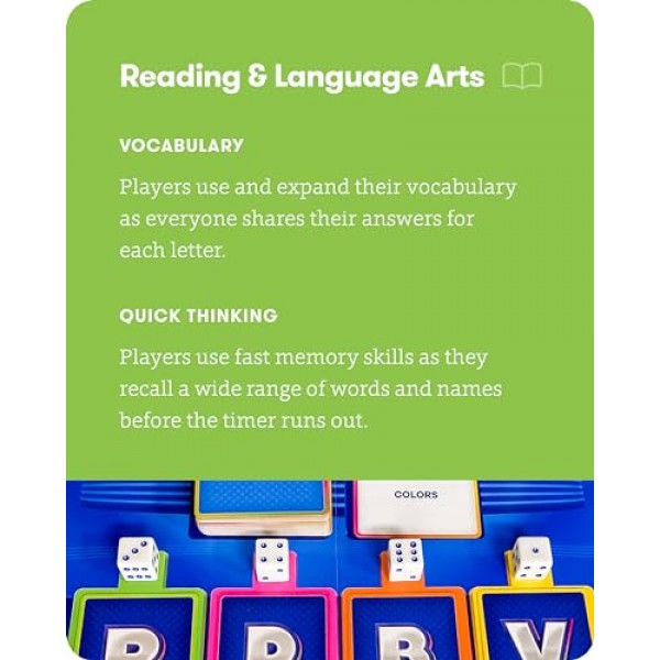 SimplyFun에서 4점을 받고 점수를 받으세요 - 기억력과 어휘력을 테스트하는 어린이를 위한 커뮤니케이션 게임! - 교육 학습 게임 - 2~8인용 - 8세 이상 어린이용