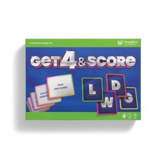 SimplyFun에서 4점을 받고 점수를 받으세요 - 기억력과 어휘력을 테스트하는 어린이를 위한 커뮤니케이션 게임! - 교육 학습 게임 - 2~8인용 - 8세 이상 어린이용