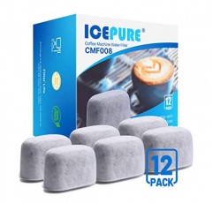 Breville BWF100 BWF100NA BES980XL BES920XL BES900XL BES860XL BES870XL Barista Espresso, BES840XL BKC600XL BKC700XL, 12PACK 용 ICEPURE 커피 머신 워터 필터 교체