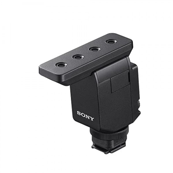 Sony Alpha ZV-E10L APS-C 미러리스 교환식 렌즈 Vlog 카메라 + 샷건 마이크 ECM-B10(소형, 무선, 배터리 프리), ECMB10.CE7 + GP-VPT2BT Bluetooth 핸들