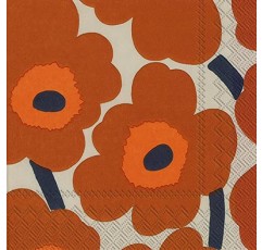 IHR 아이디얼 홈 레인지 칵테일 냅킨 Marimekko 일회용 3겹 종이 파티 냅킨 팩, 5