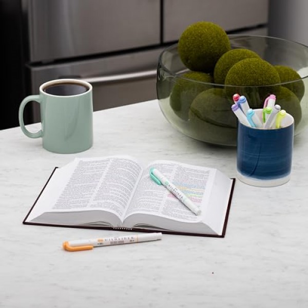 Zebra 펜 마일드라이너 더블 엔드 하이라이터 세트, 넓고 가는 포인트 팁, 다양한 형광 및 쿨 잉크 색상, 10팩