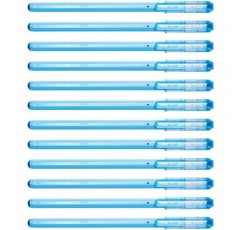Pentel BK77AB Superb Antibacterial+ Anti-Bacterial 볼펜 유럽 규정 준수, 0.7mm 파란색, 12개 팩