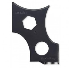 모든 턱수염과 헤어라인을 위한 Andis Cut Buddy 프리미엄 헤어 비어드 쉐이핑 도구 - 수염 트리머 또는 면도기와 함께 사용하여 수염 및 수염 스타일을 연출할 수 있습니