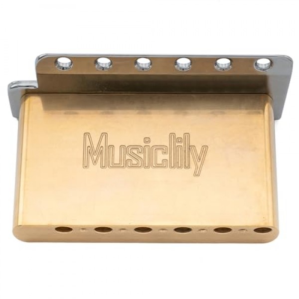 Musiclily Ultra 56.5mm 문자열 간격 황동 42mm 트레몰로 블록 미국/멕시코 펜더 빈티지 Strat 스타일 클래식 시리즈 일렉트릭 기타