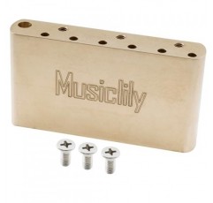 Musiclily Ultra 56.5mm 문자열 간격 황동 42mm 트레몰로 블록 미국/멕시코 펜더 빈티지 Strat 스타일 클래식 시리즈 일렉트릭 기타