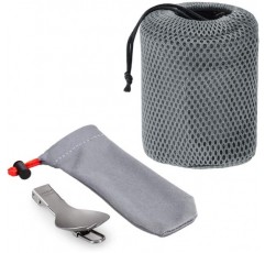 Lixa-da 티타늄 컵 캠핑 냄비 뚜껑과 접이식 스포크, 750ml/900m/1100ml, 경량 피크닉 조리기구, 야외 캠핑 하이킹 배낭 피크닉, 128g A-750ML