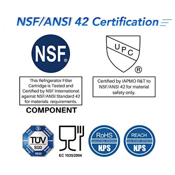 ICEPURE 1 마이크론 2.5 x 10 집 전체 CTO 탄소 침전물 필터 카트리지 DuPont WFPFC8002, WFPFC9001, SCWH-5, WHCF-WHWC, WHCF-WHWC, FXWTC, CBC-10, RO 장치, 3개 팩과 호환 가능
