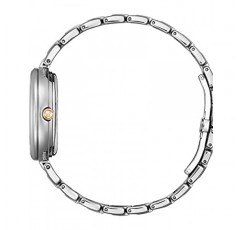 Citizen 여성용 멀티 다이얼 에코 드라이브 시계(스테인리스 스틸 스트랩 FD1106-81D, 멀티컬러, 브레이슬릿)