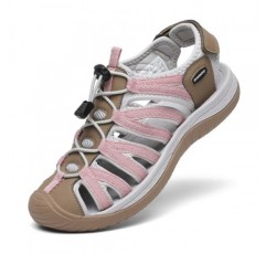 Dannto 여성용 폐쇄 발가락 하이킹 샌들 워킹 워터 샌들 컴포트 운동 스포츠 야외 샌들