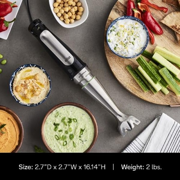 Imode 기술이 적용된 브라운 MQ9199XL MultiQuick 9 핸드 블렌더