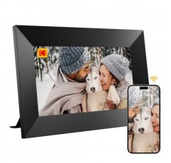 KODAK 디지털 액자, 32G 7인치 WiFi 디지털 액자 1024x600 HD IPS 터치스크린, 자동 회전, 언제 어디서나 사진 및 비디오 공유, 친구와 가족을 위한 선물