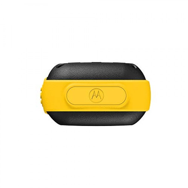 모토로라솔루션즈 Talkabout T475 익스트림 양방향 무전기 블랙 및 노란색 충전식 2팩