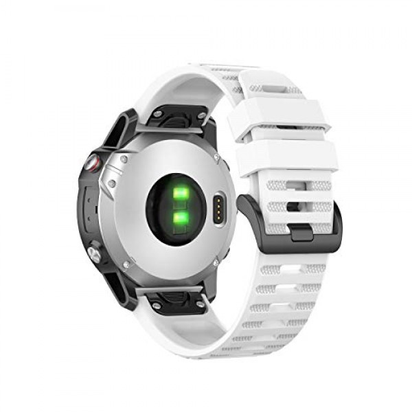 Coros Vertix 시계 밴드와 호환되는 FitTurn(Vertix 2 제외), Coros Vertix 스마트 시계 퀵 핏 실리콘 밴드 스트랩용 스포츠 소프트 실리콘 유연한 시계 스트랩