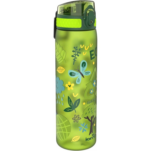ion8 누수방지 슬림물병, BPA-free, Rose & Leakproof Slim Water Bottle, BPA-free, 500ml, Ecology, i8500FPGECO