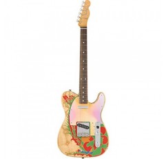 Fender 지미 페이지 텔레캐스터 일렉트릭 기타, 천연, 로즈우드 핑거보드