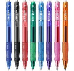 Bic RLCAP41-AST 멀티 컬러 Bic Gelocity 패션 펜 4팩