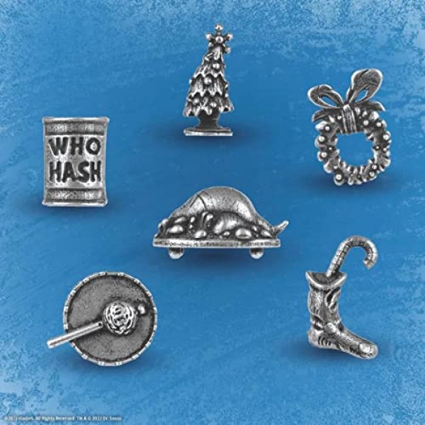 USAOPOLY 단서: 그린치가 크리스마스를 훔친 방법 | 이 단서 게임에서 미스터리를 풀어보세요