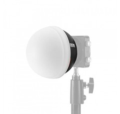 zhi yun Molus G60 및 Molus X100 COB 비디오 조명용 Zhiyun 돔 확산 ZY 마운트, 돔 직경: Ø 14cm