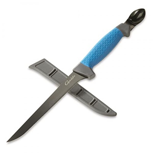 가마카츠 GMKT7FS: 등심 칼 7 스모크 블레이드 스푼 포함