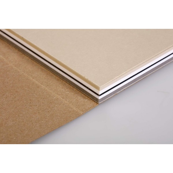 Clairefontaine 975173C Block Paint'On (50장, 머리 부분 접착, 250g, 17.6 x 25cm) 1개 모듬 색상 17.6 x 25 cm