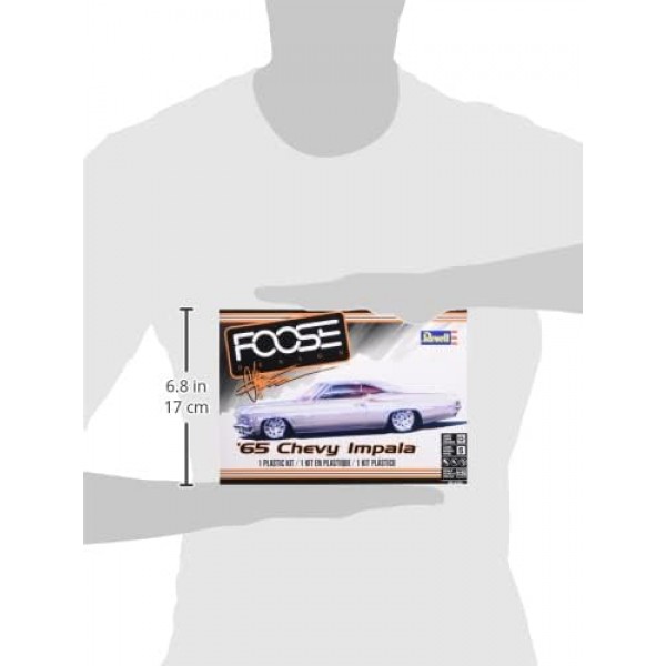 Revell 14190 Foose '65 Chevy Impala Chevrolet 상세 모델 키트, 자동차 키트 1:25