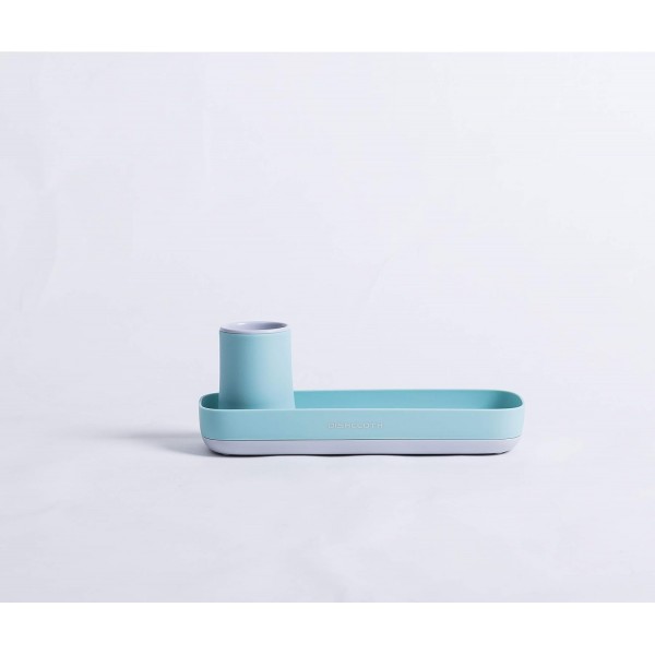 MSN Kitchen Accessories, Sink Organiser, Sink Organiser, for Sponges, Soap Dispensers and Tableware Accessories(Light Blue)