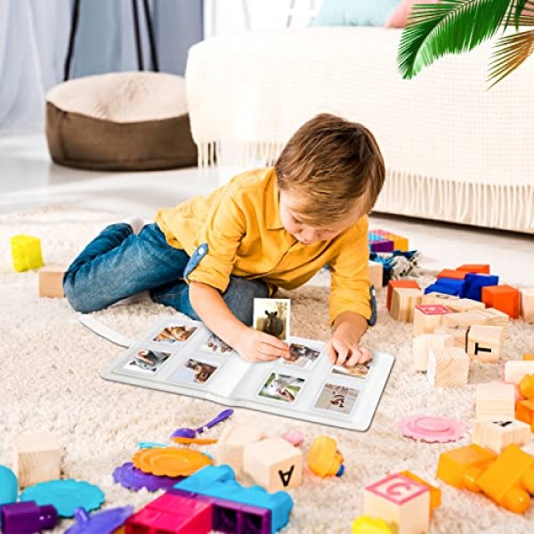 Fujifilm Instax Mini LiPlay 11 9 8+ 8 7S 즉석 카메라/미니 링크 SP-1 프린터용 256 포켓 사진 앨범, Polaroid Snap SnapTouch PIC-300 Z2300 Mint Zip 즉석 카메라 프린터(민트)