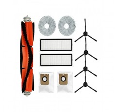 Dreame L10s Ultra / S10 / S10 Pro/XiaoMI X10 진공 액세서리(11팩)용 브러시 필터 걸레 패드 먼지 봉투 교체 부품