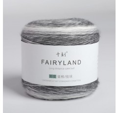 SHIKE Fairyland Gradient Yarn, Bobbel Wool Gradient Rainbow Stripe Yarn for Crochet and Knitting Yarn, 100g/245m per Ball, 모자 스카프 스웨터 담요 손 뜨개질 원사 (66.4 Skein Set) 1166 4 Skein Set