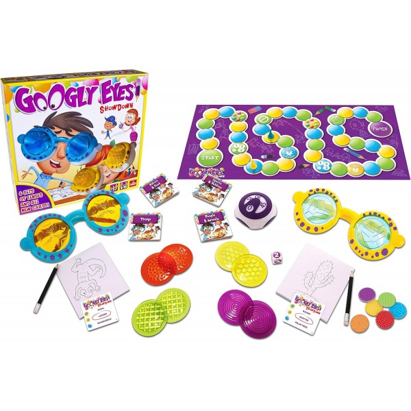 Googly Eyes Showdown: The Family Vision Distorting Drawing Game | 4-16인용 | 7세 이상