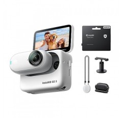 Insta360 GO 3(64GB) 관리 보증 카드 - 소형 및 경량 액션 카메라, 휴대용 및 다용도, 핸즈프리 POV, 어디서나 장착 가능, 방수, 여행, 스포츠, 동영상 블로그용