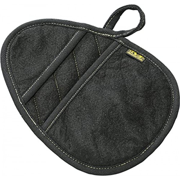 Mechanix Wear: 전술 특수 X-패드 억제기 핸들러 - 2000F 등급의 내열 및 난연성 CarbonX 기술, DuPont Kevlar 스티칭(검은색)