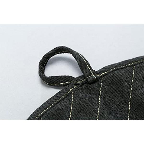 Mechanix Wear: 전술 특수 X-패드 억제기 핸들러 - 2000F 등급의 내열 및 난연성 CarbonX 기술, DuPont Kevlar 스티칭(검은색)