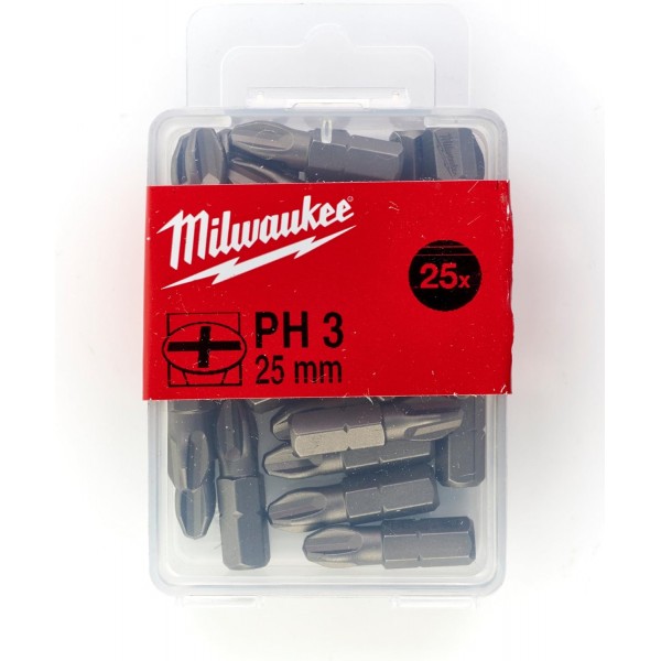 Punta PH3 x25mm - 25uds - S/드라이빙 비트 PH 3 x 25mm - 25개
