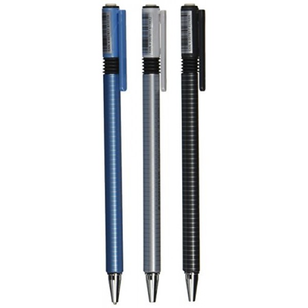 Staedtler triplus micro, 트위스트 상단 지우개가 있는 샤프펜슬, 3팩, 제도, 드로잉, 엔지니어링용, 0.7mm 리드, 77427BK3A6