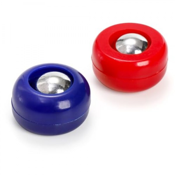 TOPZEA 32 조각 미니 셔플 보드 교체 퍽, 셔플 보드 롤러 세트 데스크탑 무료 슬라이딩 비즈 탁상용 컬링 게임 액세서리 실내 레저 용 장비