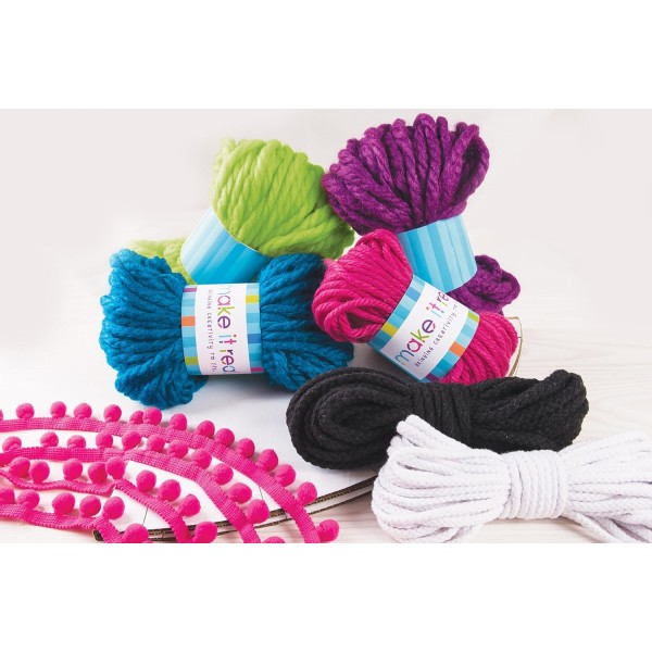 Make It Real 1504 스파이럴 데코 러그, 멀티 컬러